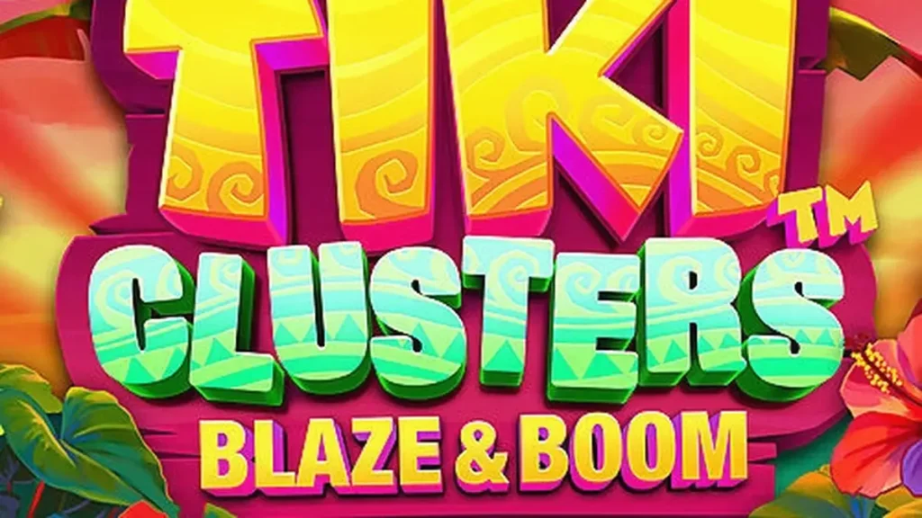 Tiki Clusters Blaze & Boom slot game interface