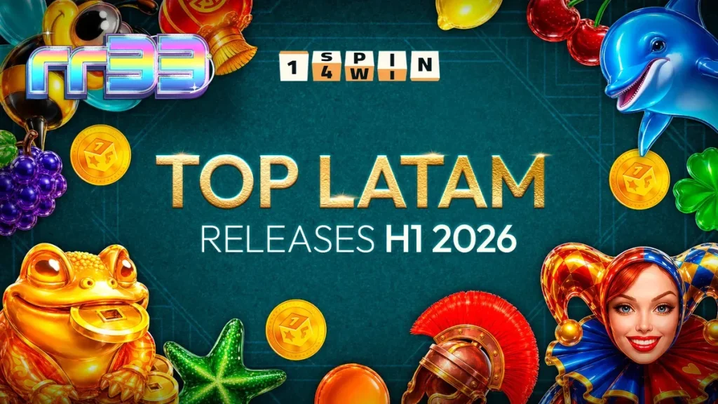 Tampilan antarmuka mesin slot klasik dengan simbol buah dan tema joker yang cerah.